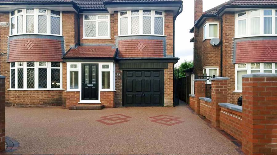 decorative, permeable driveway systems